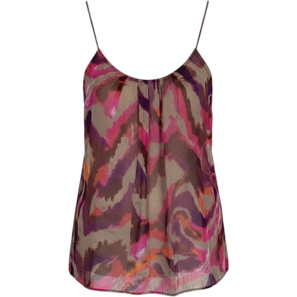 Rory Beca Women's Multicolor Silk Camisole Top Size Small Feminine‎ Girly Career